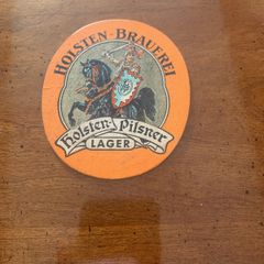 Holsten Brewery Hamburg rare beer coaster
