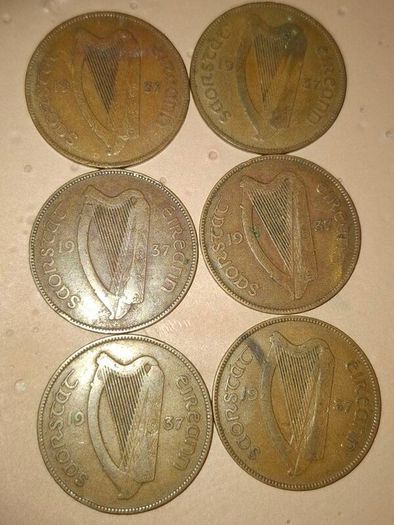 1937 Irish Penny