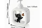 Kitten &amp; Butterfly Soap Dispenser