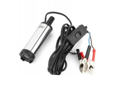 12V DC 38mm Stainless Steel Submersible Pump Oil Diesel Water