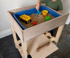 3 in 1 Playtable - Sandbox, water & Lego table