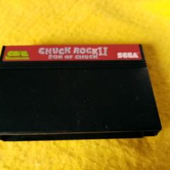 Chuch Rock II 2 Son of chuck SegaMaster system games Original
