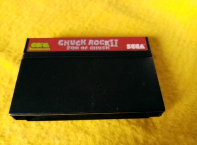 Chuch Rock II 2 Son of chuck SegaMaster system games Original
