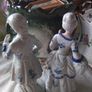 A Pair of Blue/White18th Century  Couple Image 5