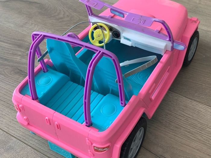 Barbie Jeep Car