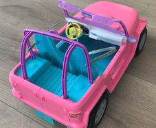 Barbie Jeep Car