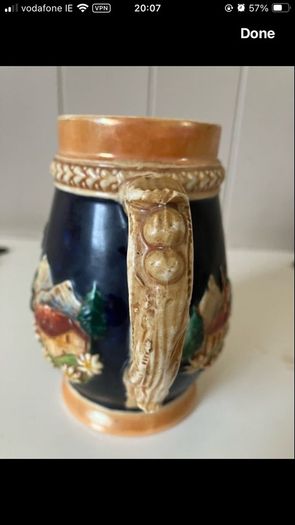 Vintage West German beer mug