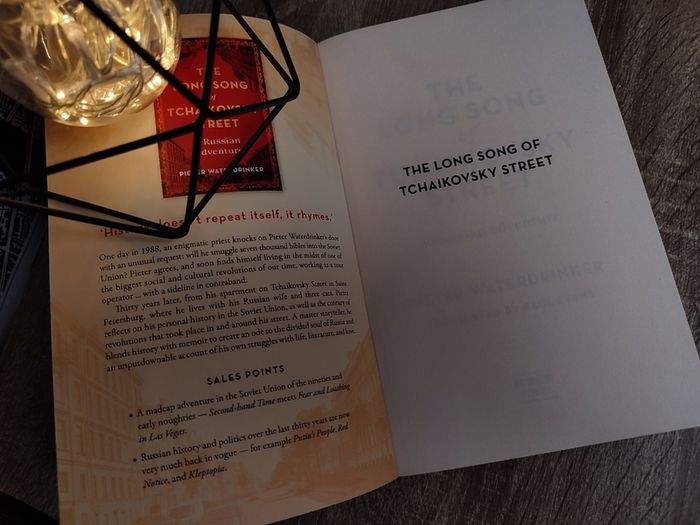 The Long Song of Tchaikovsky Street ! a Russian Adventure ! UNCORRECTED PROOF COPY ! 2021 ! by Scribe !
