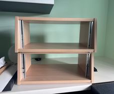 Thon Studio Desktop Rack 4U beech (x2)