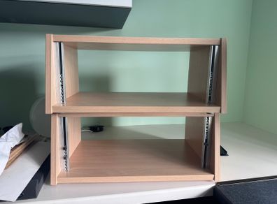 Thon Studio Desktop Rack 4U beech (x2)
