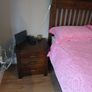Solid wooden double bed Image 5