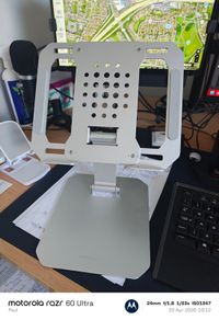 Aluminum Tablet/Portable screen holder/stand.