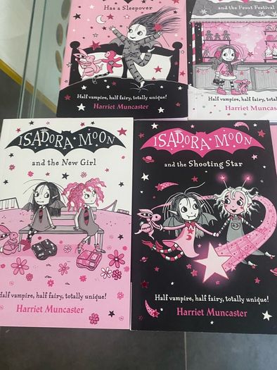 NEW The Complete Series of Isadora Moon Children's Books by Harriet Muncaster