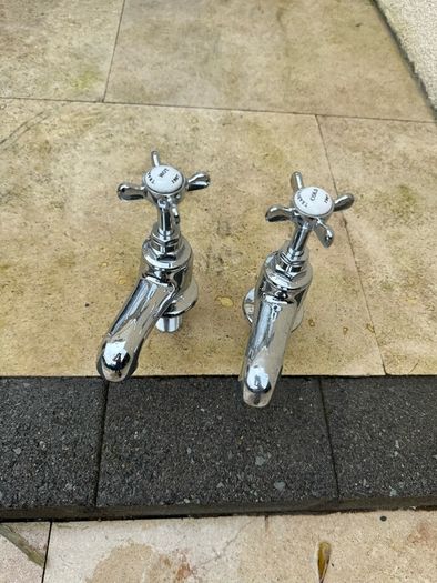Bath taps.