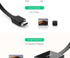 HDMI to VGA With Audio Port Converter