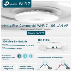 TP Link EAP773  Wifi 7 Router x2