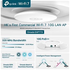 TP Link EAP773  Wifi 7 Router x2