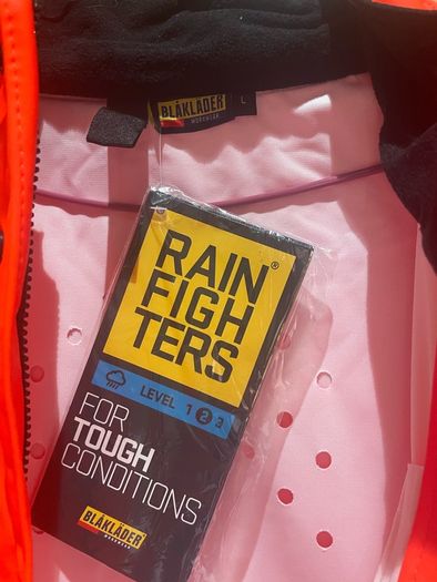 Hi vis Rain Jacket