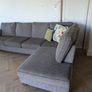 Large corner L shaped sofa couch Image 2