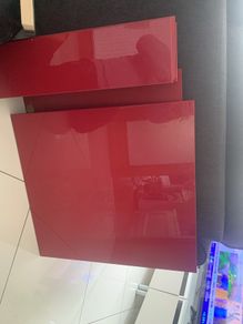 IKEA BESTA  Red Cabinet Doors & Drawer Fronts