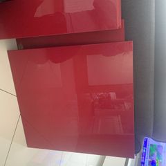 IKEA BESTA  Red Cabinet Doors & Drawer Fronts