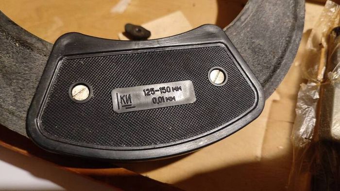 Vintage USSR Micrometer MK 125-150mm (0.01mm) - New Old Stock NOS
