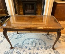 Vintage, victorian style, walnut coffee / occasional table