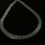 Vintage Solid Silver Collar Necklace, Birmingham 1976, 38cm, 26g Image 6