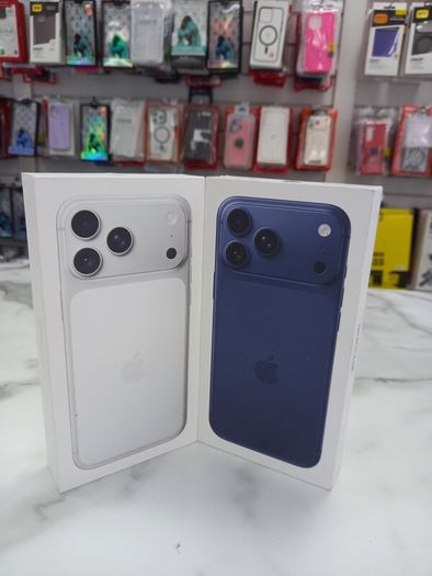 Iphone 17 pro max 256gb Brand new sealed pack Unlock sim free 12 months warranty Shop collection and shop receipt