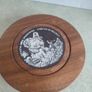 Picture In Center Wooden Circle.we've Been Smooching Around  In Wales Image 4