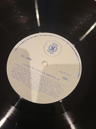 Susan McCann In Nashville Vinyl LP