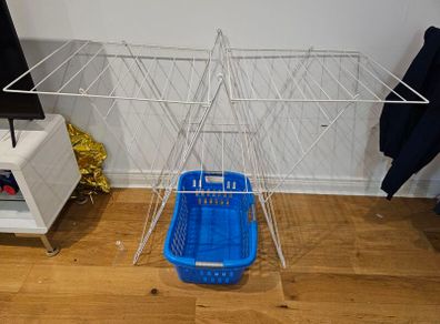 Laundry Rack and basket