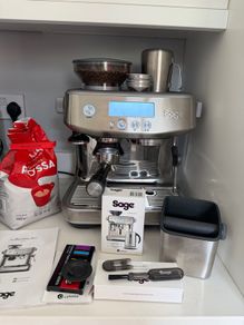 Sage Barista Pro Silver Coffee Machine