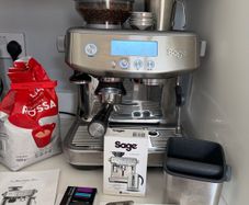 Sage Barista Pro Silver Coffee Machine
