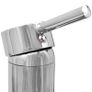 Bathroom Basin with Mixer Tap Ceramic Round White Image 7