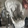 Joie 2 in 1 high chair grey Image 4