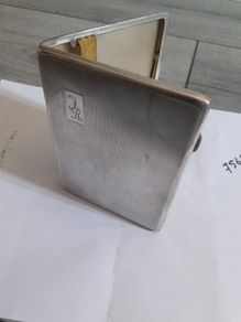 Antique Sterling Silver cigarette case