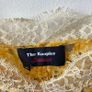 The Kooples Sunrise Yellow Floral 100% Silk Lace Camisole Top XS Image 4