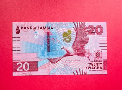 Zambia  20Kwacha. 2024  ( Uncirculated )