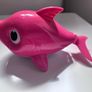 Pink Baby Shark Sing & Swim Bath Toy Mommy Image 5