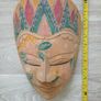 Vintage Rare Find Indonesian Carved Balsa Wood Mask. Image 3