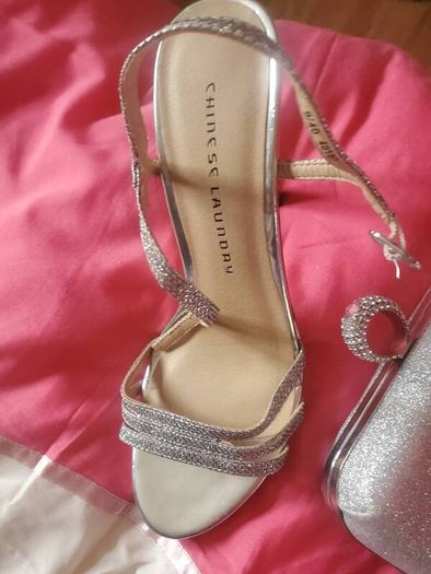 High silver sandle
