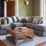Beige L shaped corner sofa Image 5