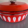 Vintage Cathrineholm pot Scandinavian retro Image 4