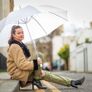 White Umbrella Image 2