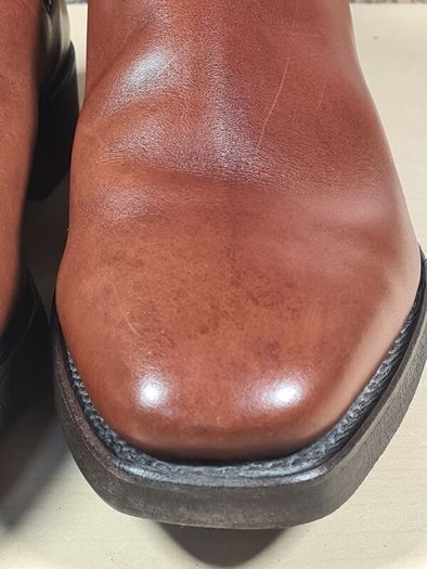 Mens Rm Williams Comfort Craftsman Chelsea Boots Dark Tan Size Uk 8 H Wide Foot