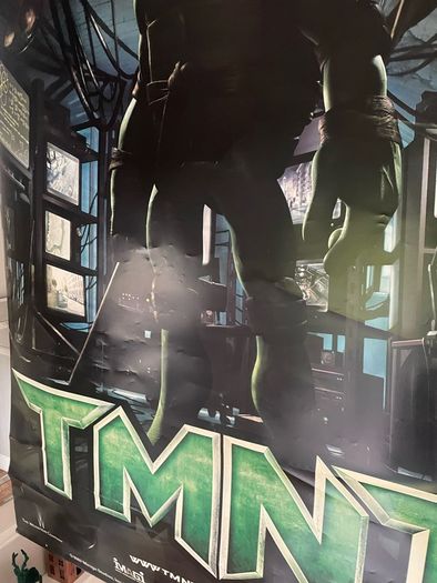 Giant TMNT Donatello 2007 Rare Cinema Display Vinyl Poster 2.4x1.5m