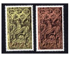 1972 Ireland 50th Anniversary of the Foundation of The Olympic Council of Ireland Commemorative Stamps Mint Never Hinged (MNH)