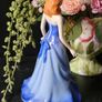ROYAL DOULTON The Gemstones Collection Figurine September SAPPHIRE with Swarovski gemstone Image 3