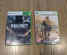 Xbox 360 Call of Duty Bundle  MW2 + Black Ops